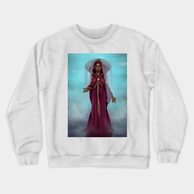 The Painted Lady Crewneck Sweatshirt by torirosenbaum